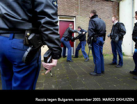 Razzia tegen Bulgaren, november 2003