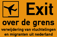 logo: airport exit sign